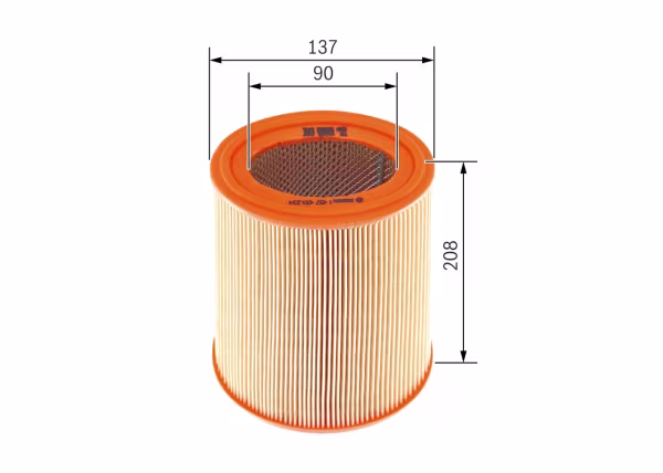 BOSCH Filtro aria