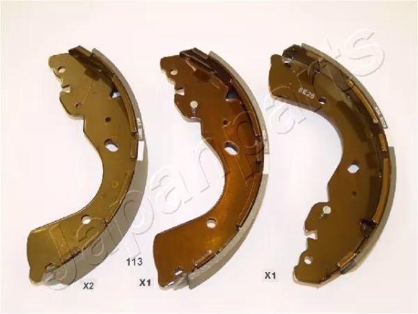 JAPANPARTS Kit ganasce freno