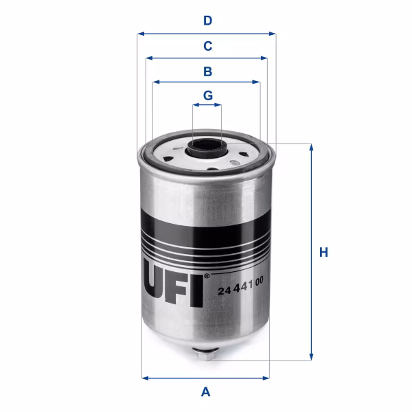 UFI Filtro carburante