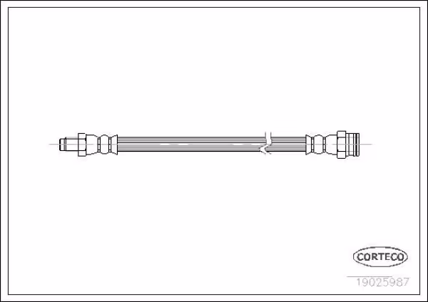 CORTECO Flessibile del freno