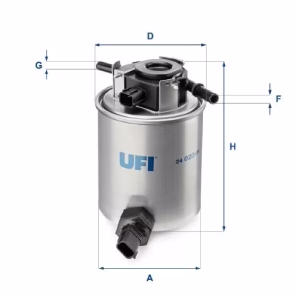 UFI Filtro carburante