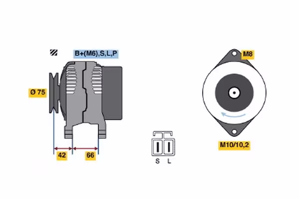 BOSCH Alternatore