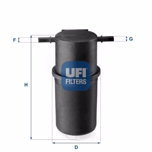 UFI Filtro carburante