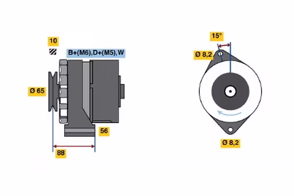 BOSCH Alternatore