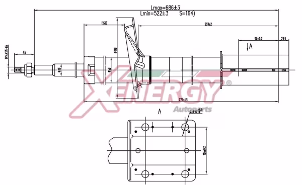 AP XENERGY Ammortizzatore