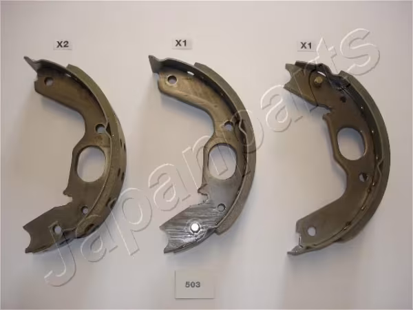 JAPANPARTS Kit ganasce freno