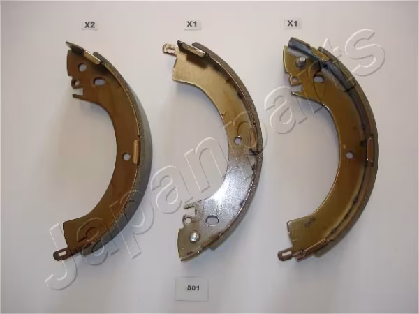 JAPANPARTS Kit ganasce freno