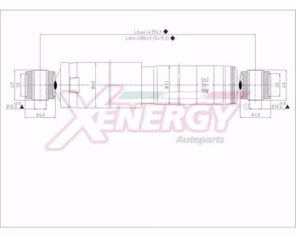 AP XENERGY Ammortizzatore