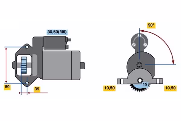 BOSCH Motorino d\'avviamento