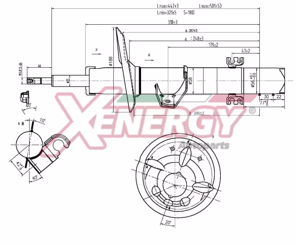 AP XENERGY Ammortizzatore