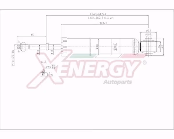 AP XENERGY Ammortizzatore