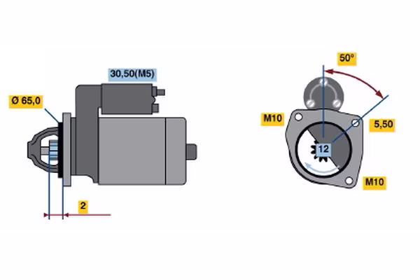 BOSCH Motorino d\'avviamento