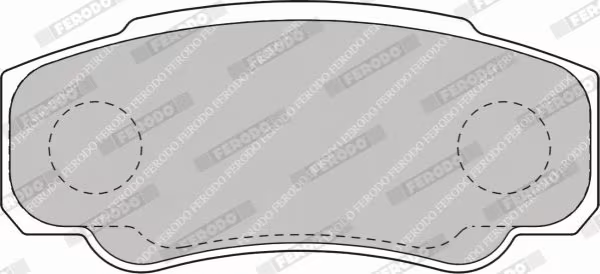 FERODO Kit pastiglie freno, Freno a disco