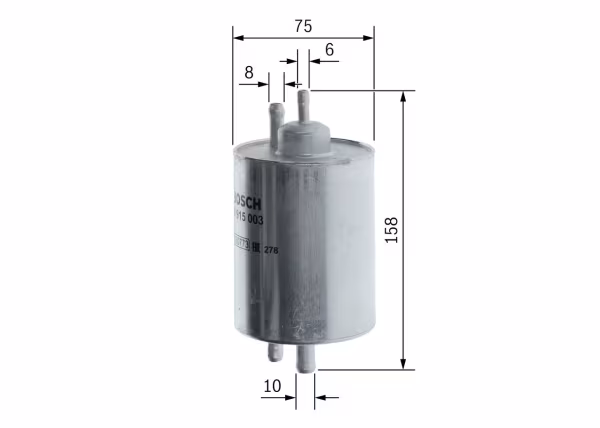 BOSCH Filtro carburante