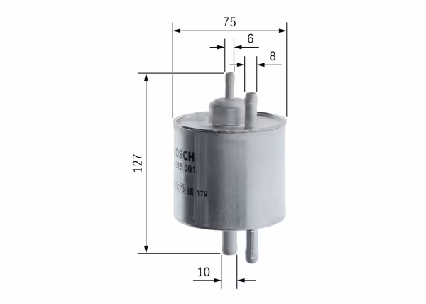 BOSCH Filtro carburante