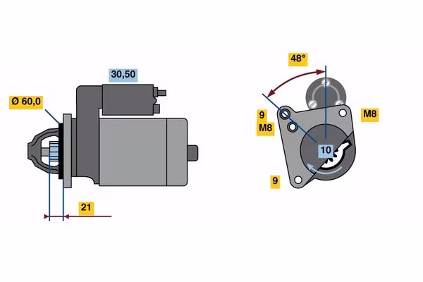 BOSCH Motorino d\'avviamento