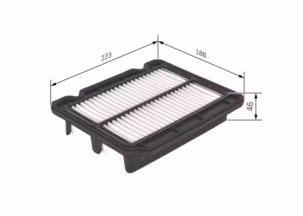 BOSCH Filtro aria