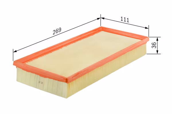BOSCH Filtro aria