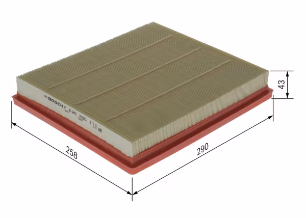 BOSCH Filtro aria