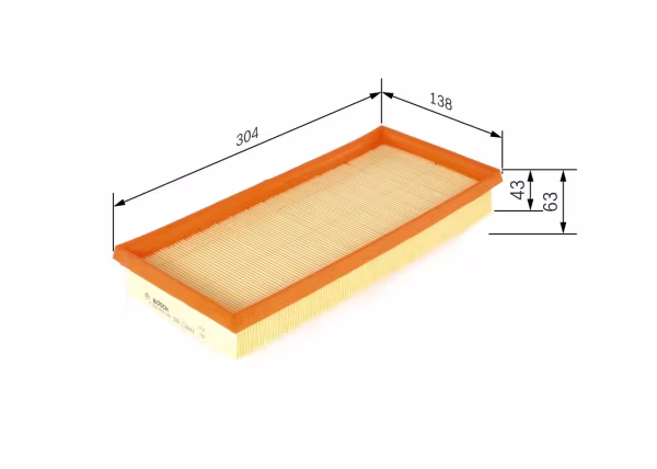 BOSCH Filtro aria