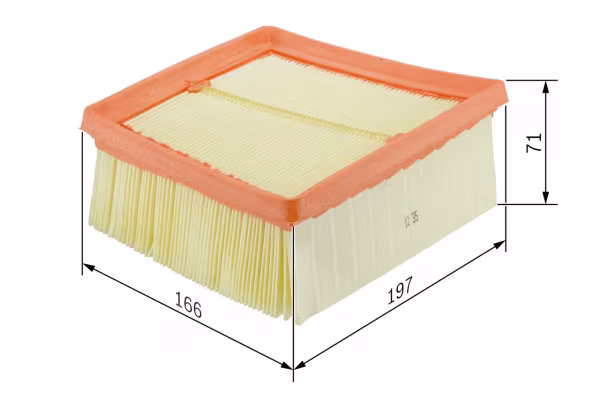 BOSCH Filtro aria