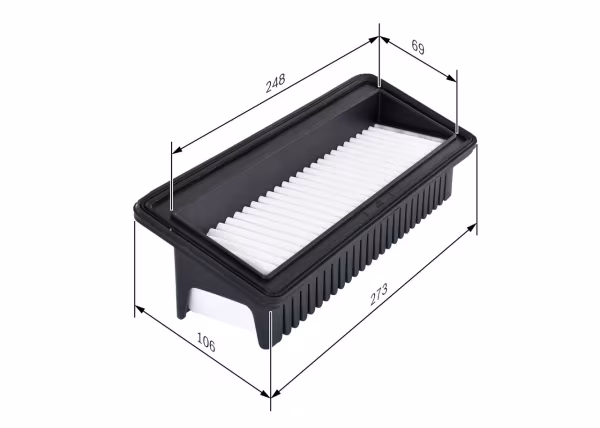 BOSCH Filtro aria