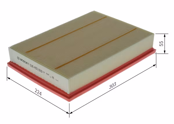 BOSCH Filtro aria