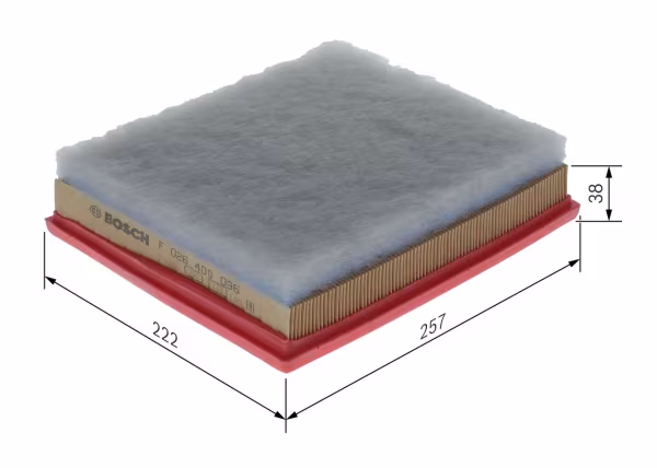 BOSCH Filtro aria
