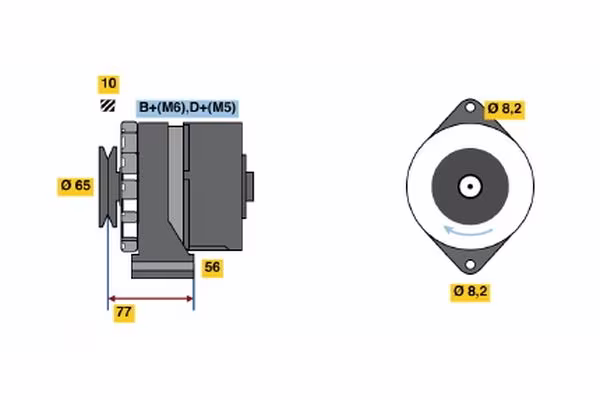 BOSCH Alternatore