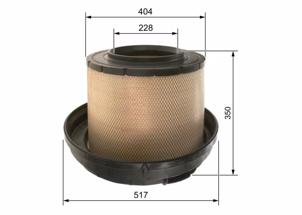 BOSCH Filtro aria