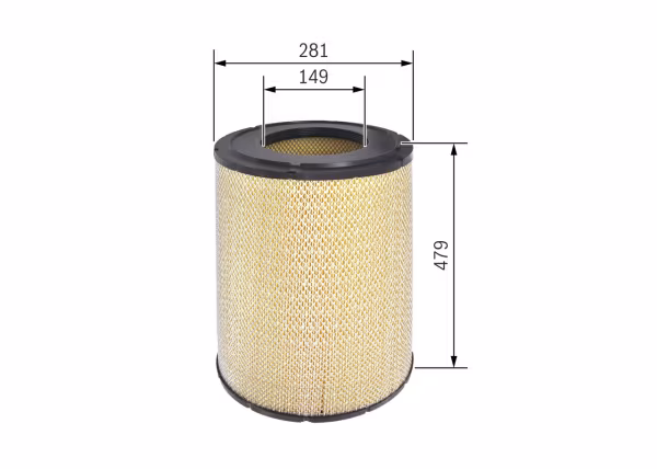 BOSCH Filtro aria