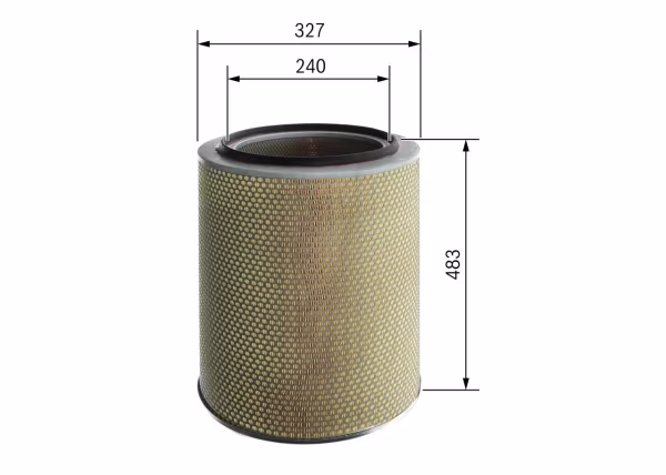 BOSCH Filtro aria
