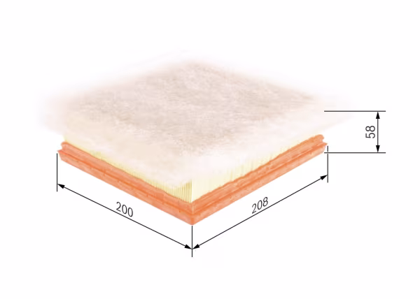 BOSCH Filtro aria