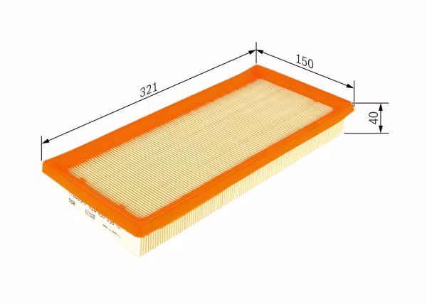 BOSCH Filtro aria