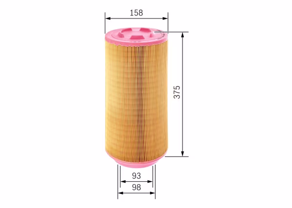 BOSCH Filtro aria