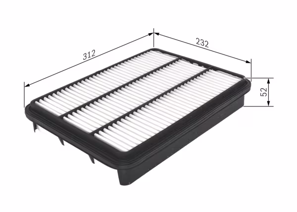 BOSCH Filtro aria