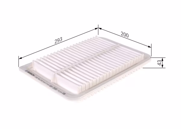 BOSCH Filtro aria