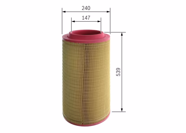 BOSCH Filtro aria
