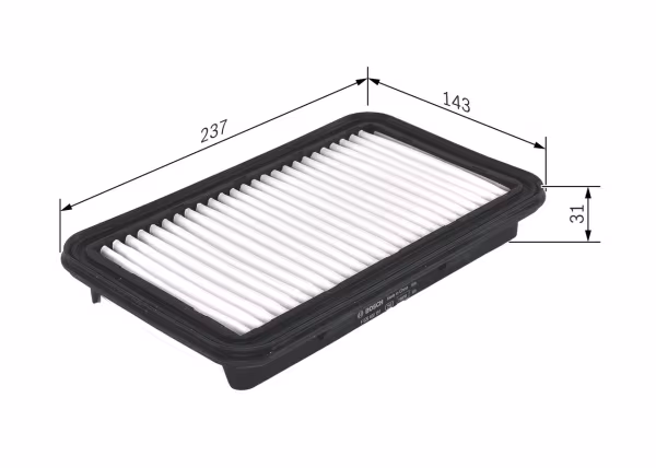 BOSCH Filtro aria