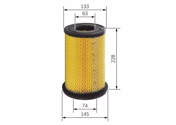 BOSCH Filtro aria