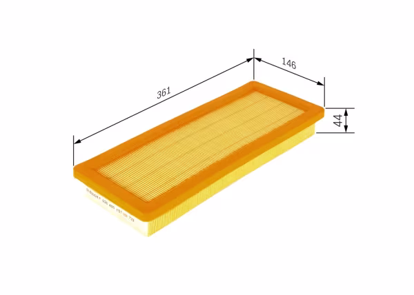 BOSCH Filtro aria