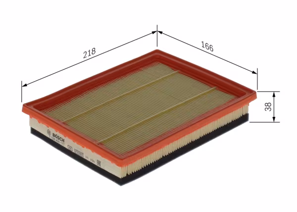 BOSCH Filtro aria