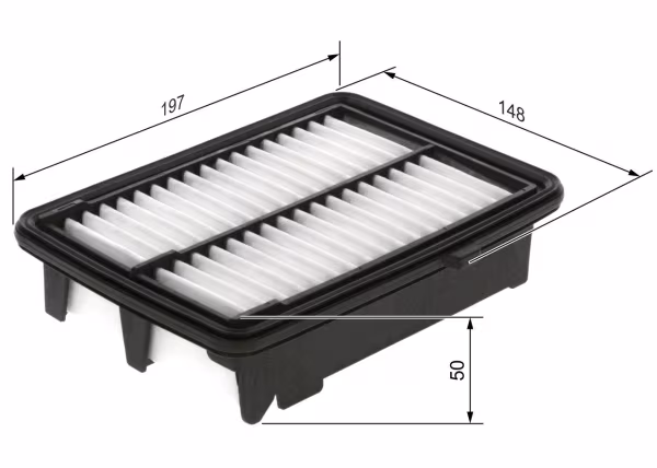 BOSCH Filtro aria