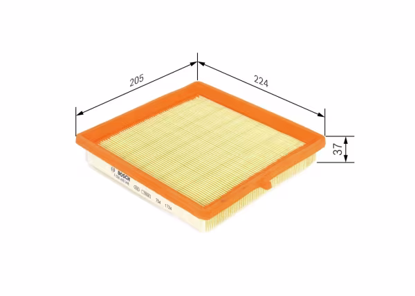 BOSCH Filtro aria