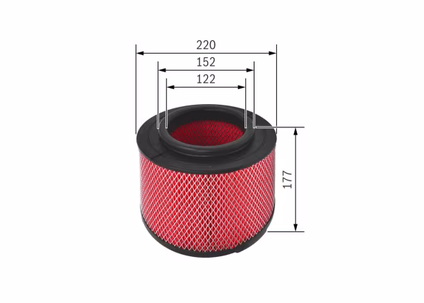 BOSCH Filtro aria