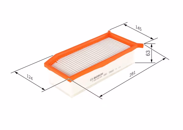 BOSCH Filtro aria