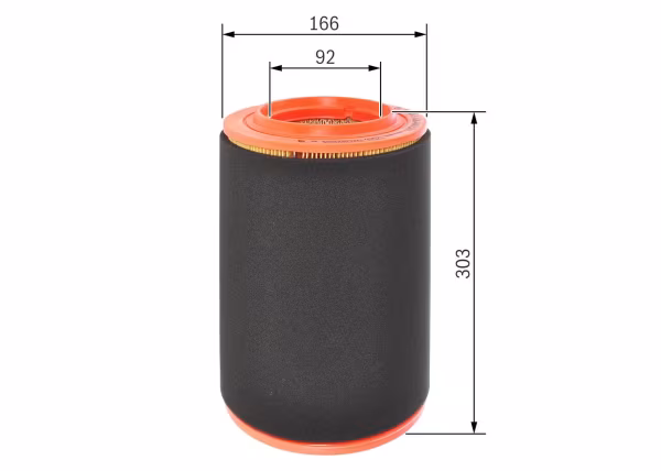 BOSCH Filtro aria