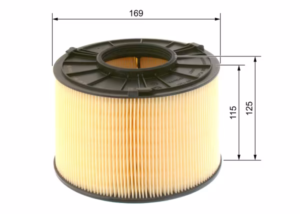 BOSCH Filtro aria