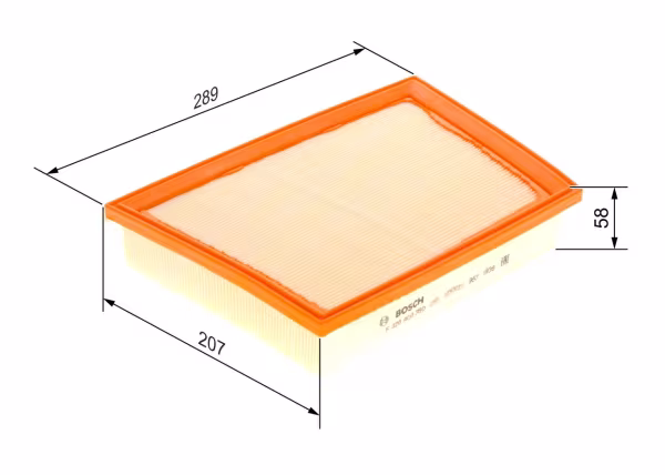 BOSCH Filtro aria