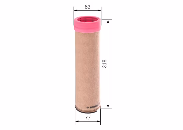 BOSCH Filtro aria secondaria